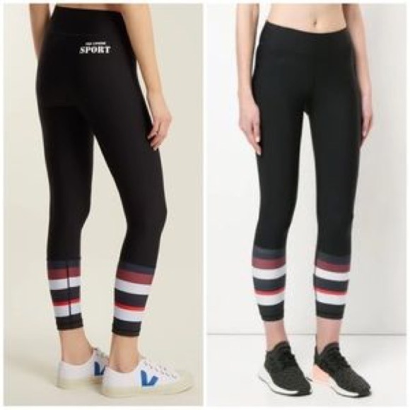 The Upside Sport Ankle Racer Stripe High Rise Leggings sz 2 - Picture 1 of 11